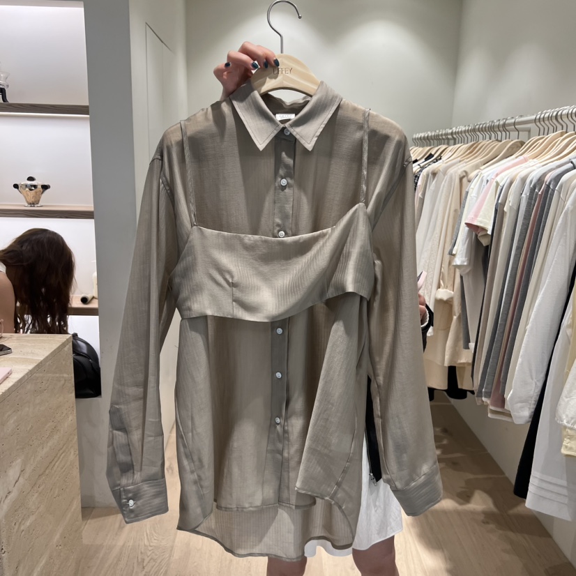 LIFFEY韓國代購女士新品人氣推薦職業熱賣休閑時尚套裝透明LIFFEY套裝圖色2