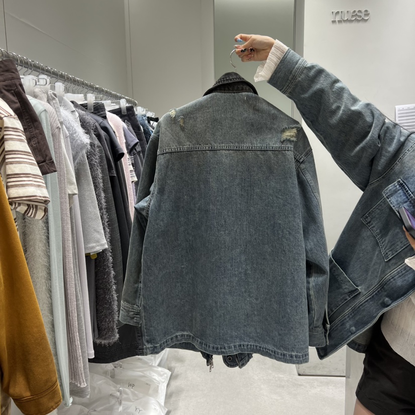 NUESE韓國東大門代購女裝新款人氣26春夏休閑熱賣推薦夾克NUESE夾克