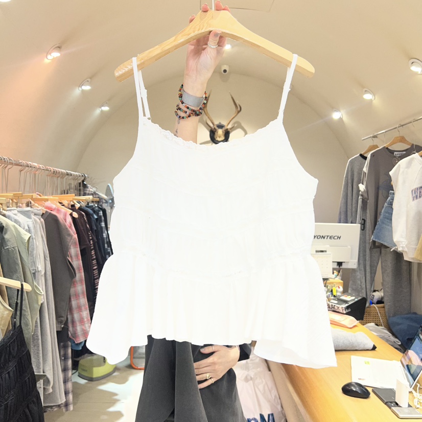 BLACKFRIDAY韓國直郵實拍女士新品職業熱賣時尚26春夏吊帶背心BLACK FRIDAY吊帶/背心