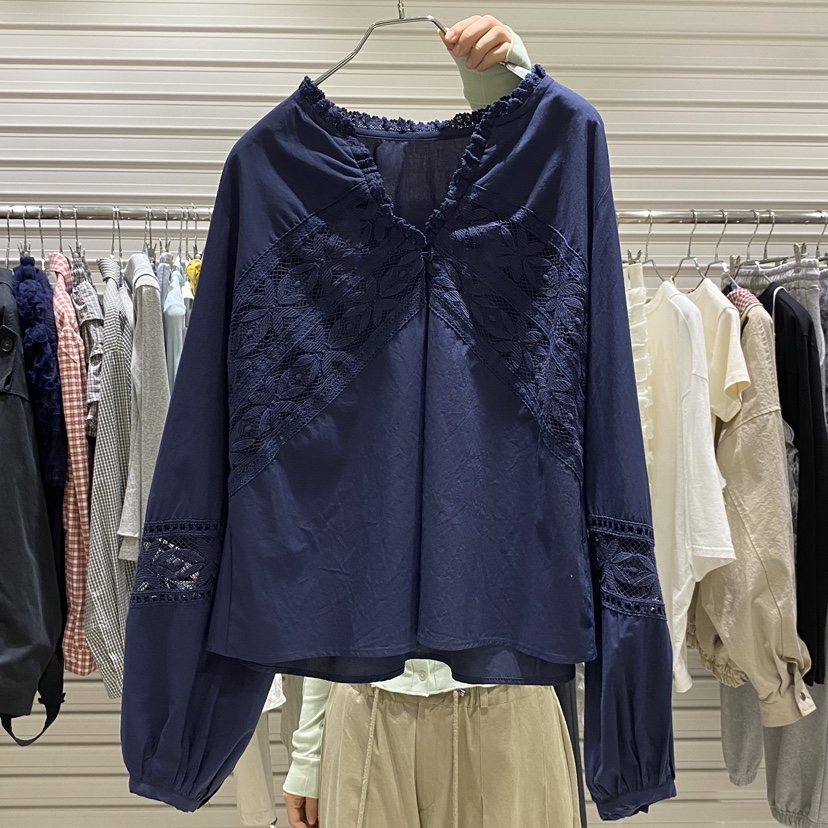 BRICKLANE韓國直郵女士新款推薦休閑26春夏熱賣襯衫蕾絲衫BRICKLANE襯衫/蕾絲衫圖色2