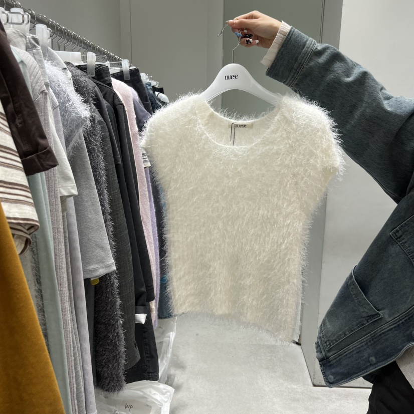 NUESE韓國直郵女裝新品時尚休閑26春夏推薦職業人氣針織衫NUESE針織衫圖色1