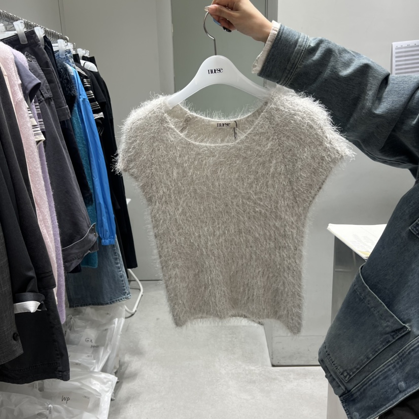 NUESE韓國直郵女裝新品時尚休閑26春夏推薦職業人氣針織衫NUESE針織衫圖色4