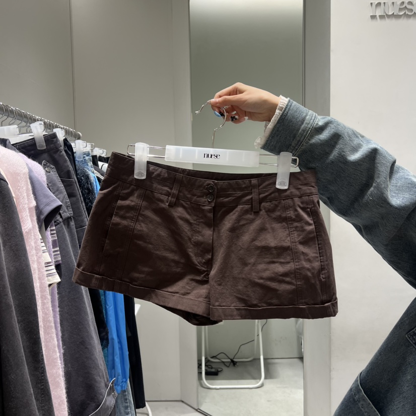 NUESE韓國東大門直郵女裝新款職業推薦人氣26春夏時尚短褲NUESE短褲圖色2
