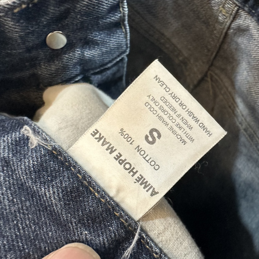 AIME HOPE MAKE/MYNAMEIS韓國直郵實拍女士新品26春夏牛仔褲AIME HOPE MAKE/MYNAMEIS牛仔褲