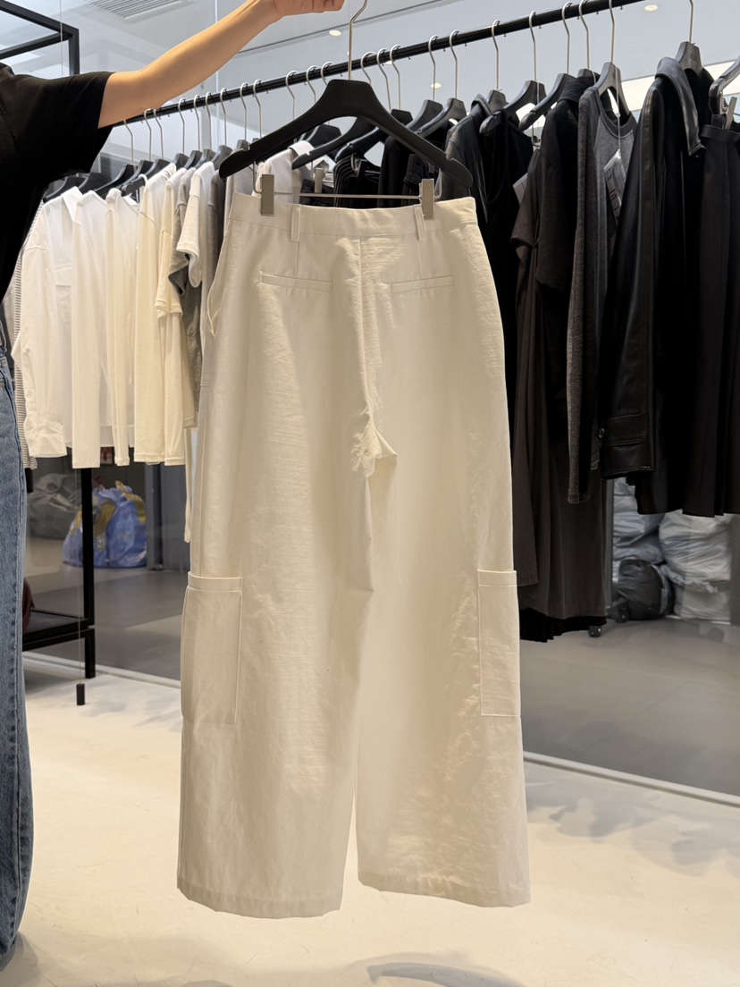 OSOO韓國代購女裝新款26春夏推薦時尚職業人氣休閑褲工裝褲OSOO休閑褲