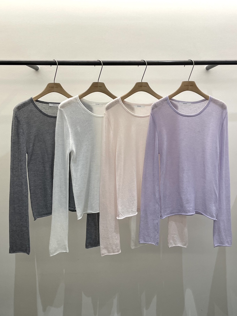 OBSESS韓國東大門代購女士新款人氣休閑推薦職業26春夏針織衫OBSESS/EARLY BIRD針織衫