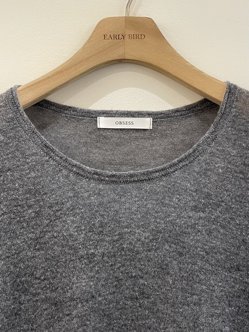 OBSESS韓國東大門代購女士新款人氣休閑推薦職業26春夏針織衫OBSESS/EARLY BIRD針織衫