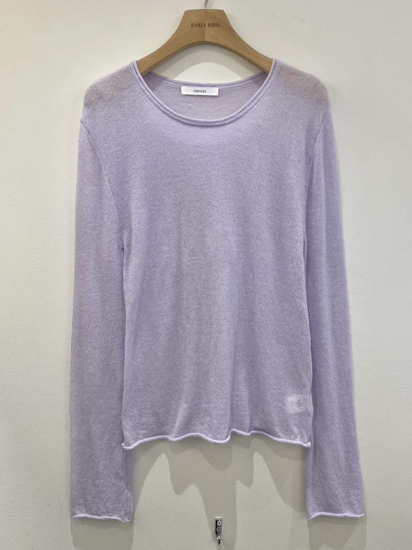 OBSESS韓國東大門代購女士新款人氣休閑推薦職業26春夏針織衫OBSESS/EARLY BIRD針織衫圖色1