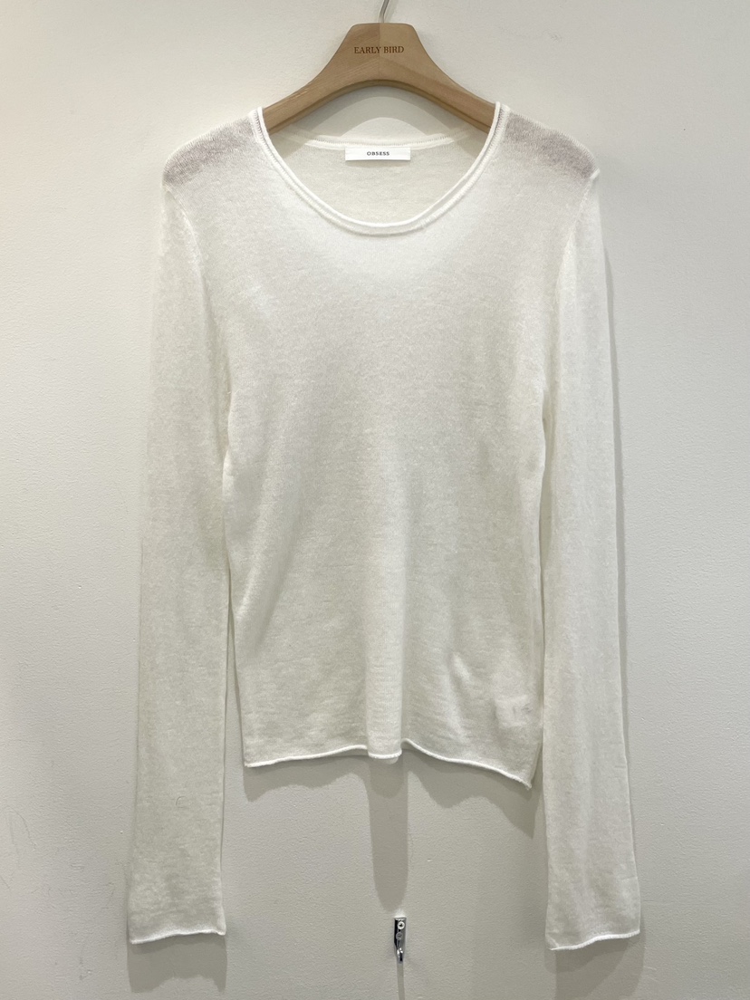 OBSESS韓國東大門代購女士新款人氣休閑推薦職業26春夏針織衫OBSESS/EARLY BIRD針織衫圖色3