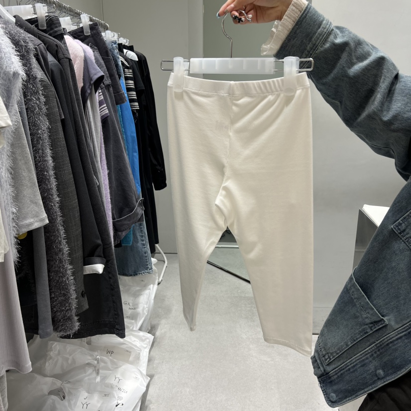 NUESE韓國直郵實拍女裝新品休閑26春夏打底褲鯊魚褲緊身褲NUESE打底褲/鯊魚褲