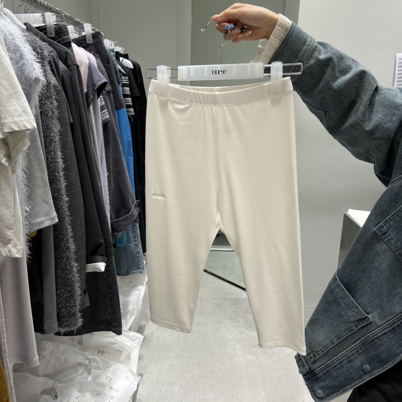 NUESE韓國直郵實拍女裝新品休閑26春夏打底褲鯊魚褲緊身褲NUESE打底褲/鯊魚褲圖色1