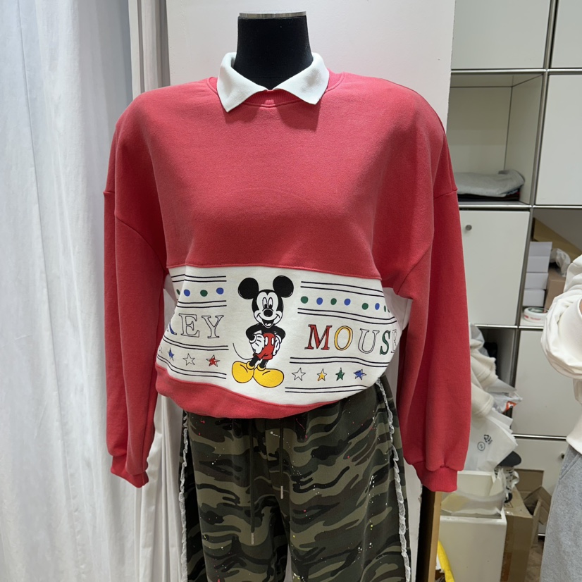 DE LINE韓國代購女裝新款時尚職業休閑26春夏人氣推薦衛衣DE LINE衛衣圖色1