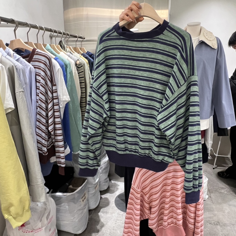 CHAE韓國直郵實拍女裝新品推薦26春夏休閑時尚衛衣單排扣CHAE衛衣