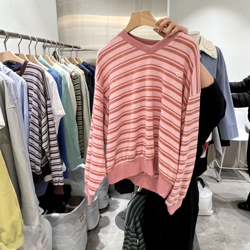 CHAE韓國直郵實拍女裝新品推薦26春夏休閑時尚衛衣單排扣CHAE衛衣圖色2