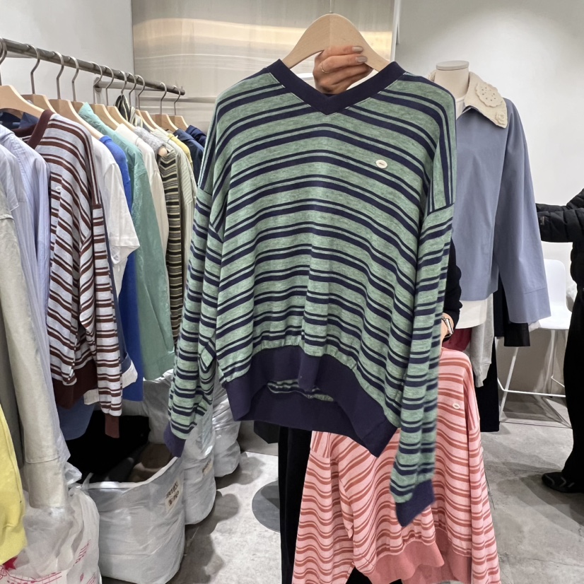 CHAE韓國直郵實拍女裝新品推薦26春夏休閑時尚衛衣單排扣CHAE衛衣圖色3