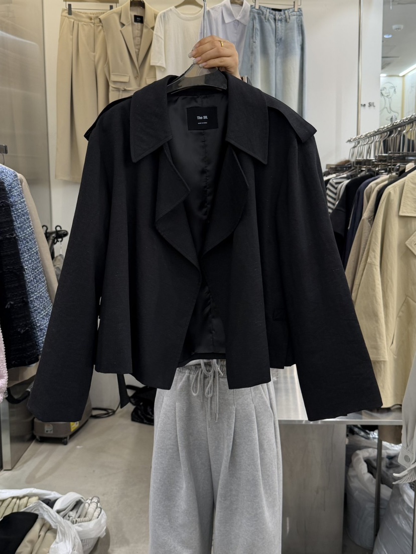 THE SIL韓國東大門直郵女士新款人氣時尚推薦休閑26春夏夾克THE SIL/1 2ILLY夾克圖色2