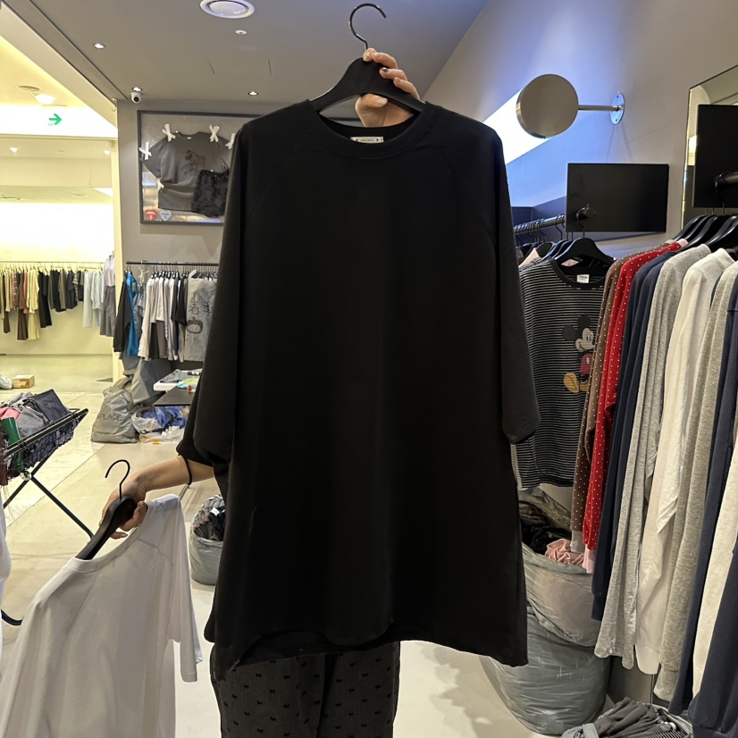 CREDITO韓國直郵實拍女裝新款休閑熱賣推薦26春夏職業T恤CREDITOT恤圖色2