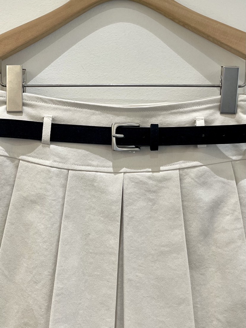 OBSESS韓國直郵女裝新品職業人氣熱賣休閑26春夏裙褲含腰帶OBSESS/EARLY BIRD裙褲