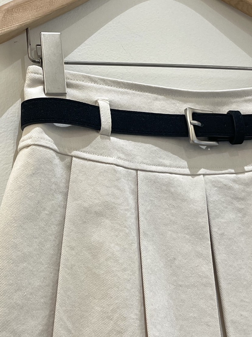 OBSESS韓國直郵女裝新品職業人氣熱賣休閑26春夏裙褲含腰帶OBSESS/EARLY BIRD裙褲