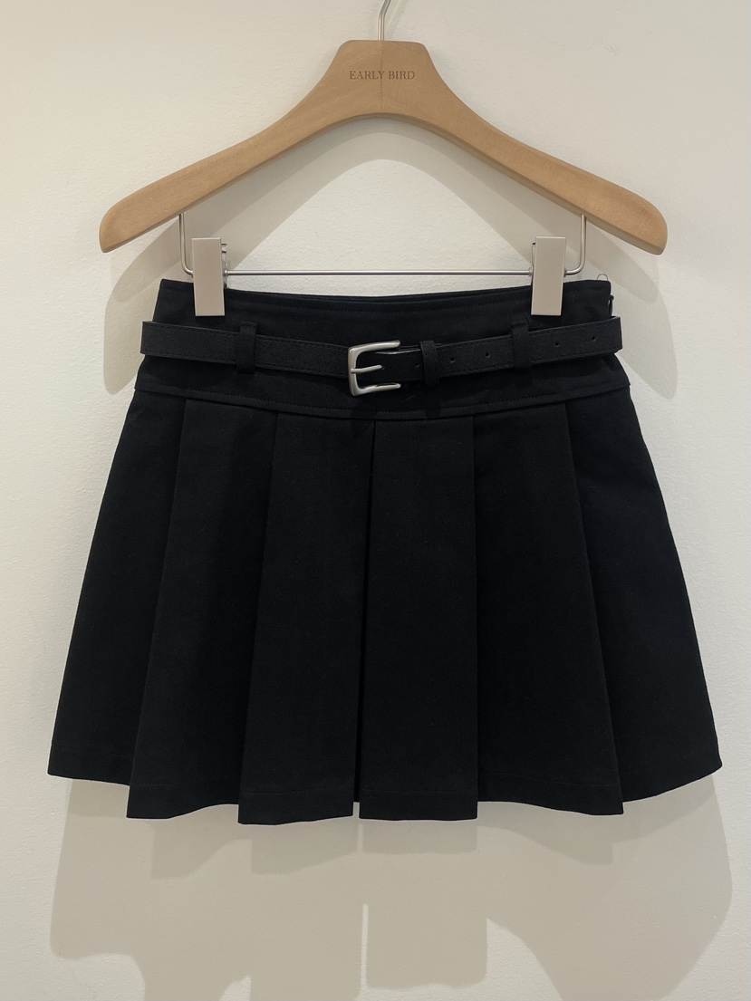 OBSESS韓國直郵女裝新品職業人氣熱賣休閑26春夏裙褲含腰帶OBSESS/EARLY BIRD裙褲圖色3