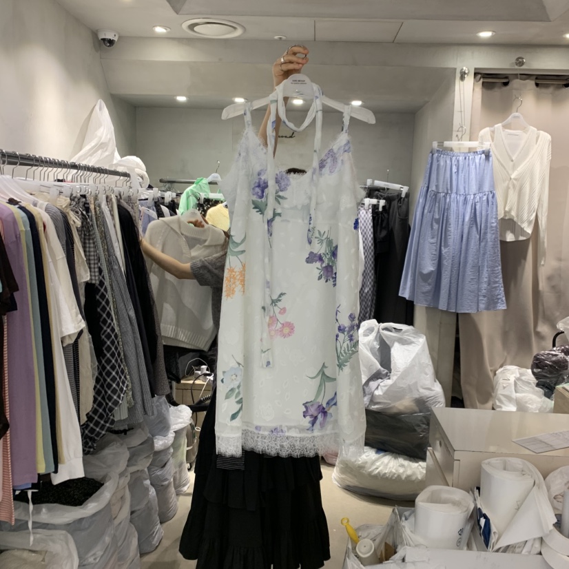 LOGROAD韓國直郵實拍女士新款時尚職業熱賣推薦人氣連衣裙LOG ROAD連衣裙圖色1