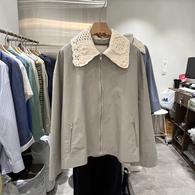 CHAE韓國直郵實拍女裝新品熱賣職業26春夏推薦休閑人氣夾克CHAE夾克圖色1