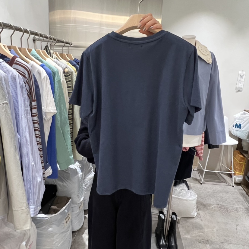 CHAE韓國東大門直郵女裝新品休閑時尚人氣26春夏職業熱賣T恤CHAET恤