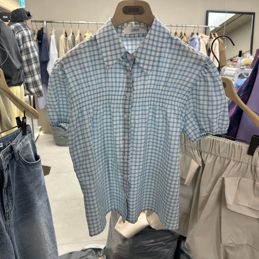 FORMING-P韓國東大門直郵女士新品熱賣時尚26春夏襯衫蕾絲衫FORMING-P襯衫/蕾絲衫圖色2