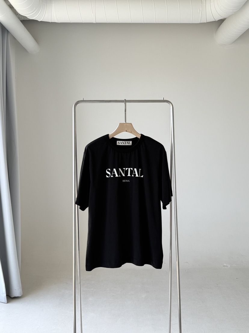 SANTAL韓國東大門代購女士新品時尚職業熱賣人氣26春夏T恤SANTALT恤圖色3