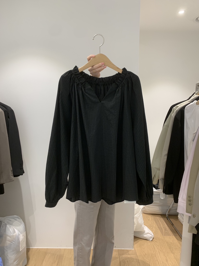 OUR-A/NOVAE韓國東大門代購女裝新款推薦襯衫蕾絲衫插肩OUR/NOVAE襯衫/蕾絲衫圖色2