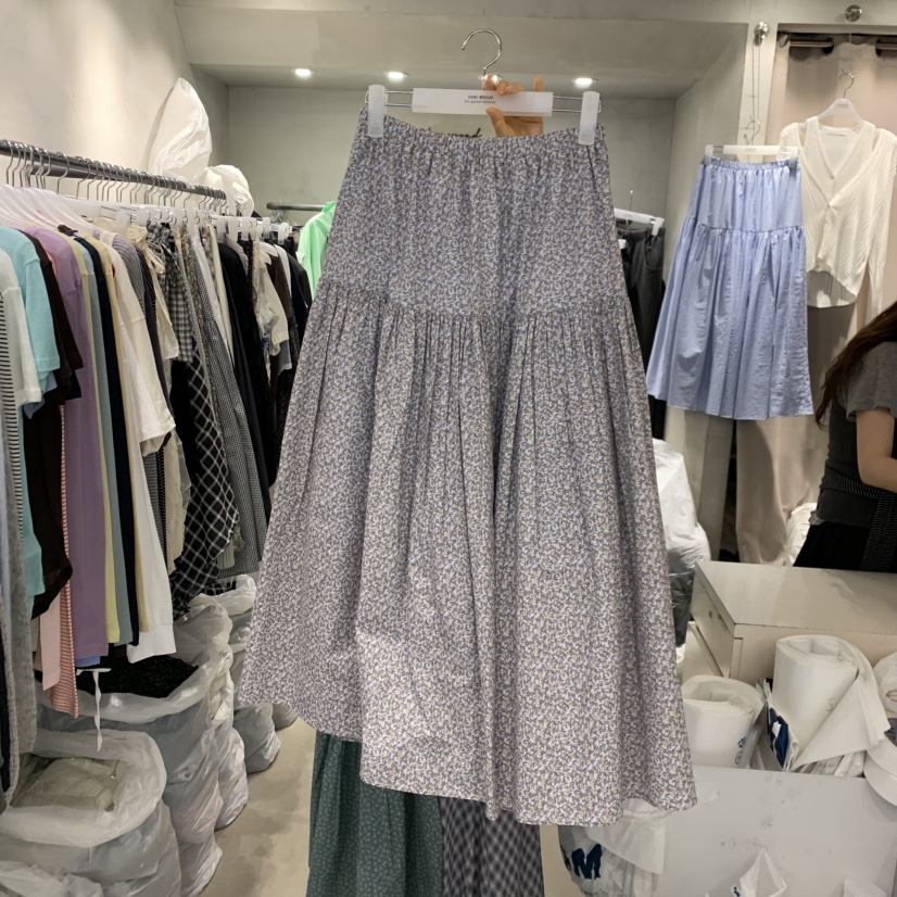 LOGROAD韓國代購女士新品休閑職業26春夏時尚推薦熱賣長裙LOG ROAD長裙圖色2