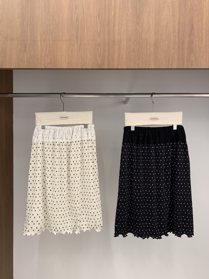 ONE MONE韓國直郵女士新品人氣26春夏休閑職業半身裙中短裙ONE MONE半身裙/中短裙