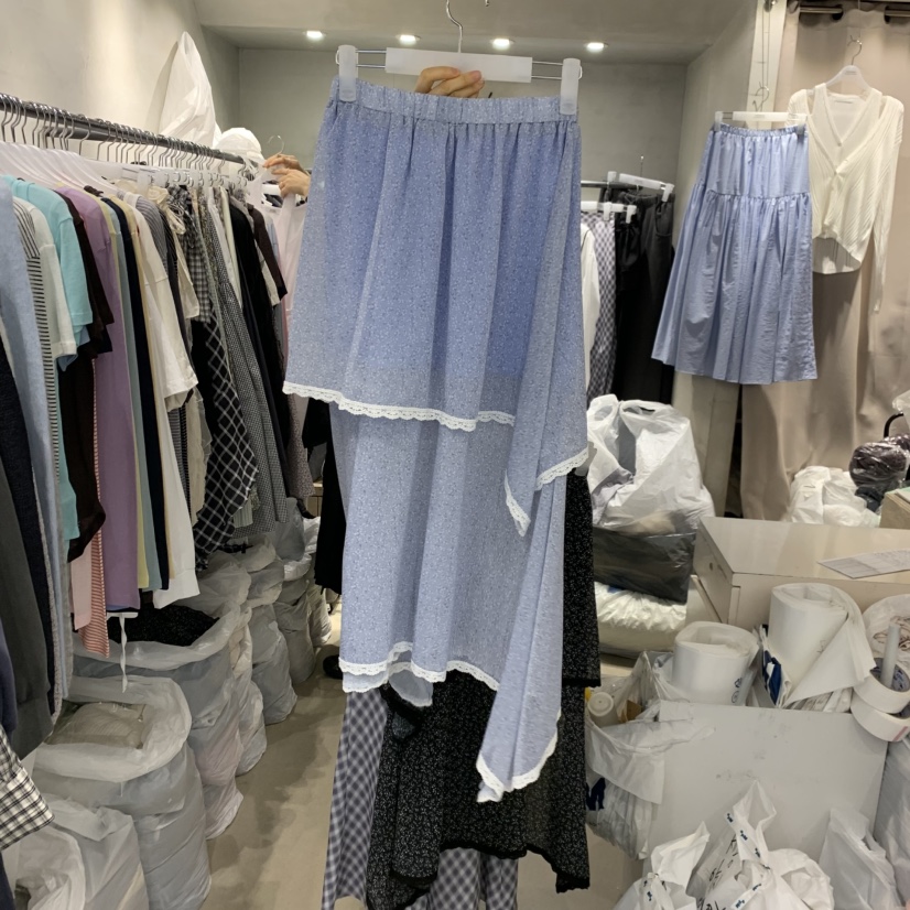 LOGROAD韓國代購女士新品人氣職業熱賣推薦時尚26春夏長裙LOG ROAD長裙