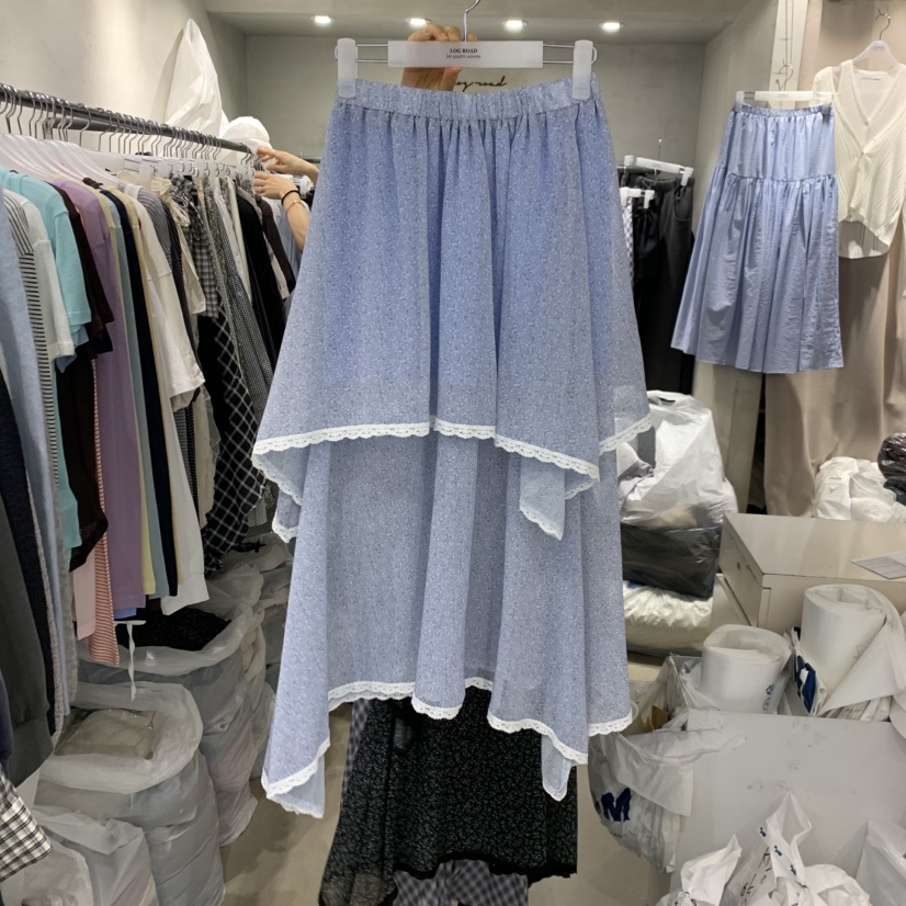 LOGROAD韓國代購女士新品人氣職業熱賣推薦時尚26春夏長裙LOG ROAD長裙圖色1