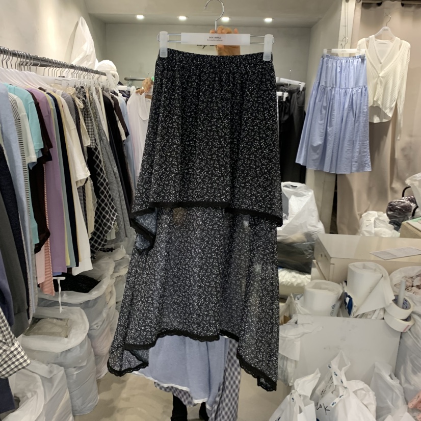 LOGROAD韓國代購女士新品人氣職業熱賣推薦時尚26春夏長裙LOG ROAD長裙圖色2