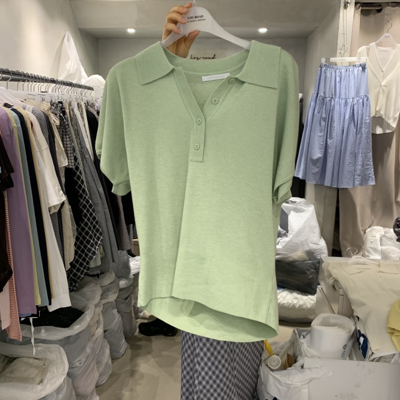 LOGROAD韓國代購女裝新款推薦熱賣休閑26春夏人氣時尚針織衫LOG ROAD針織衫圖色2