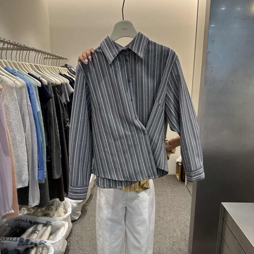 ALTER韓國東大門直郵女裝新品時尚職業熱賣人氣襯衫蕾絲衫Alter襯衫/蕾絲衫圖色3
