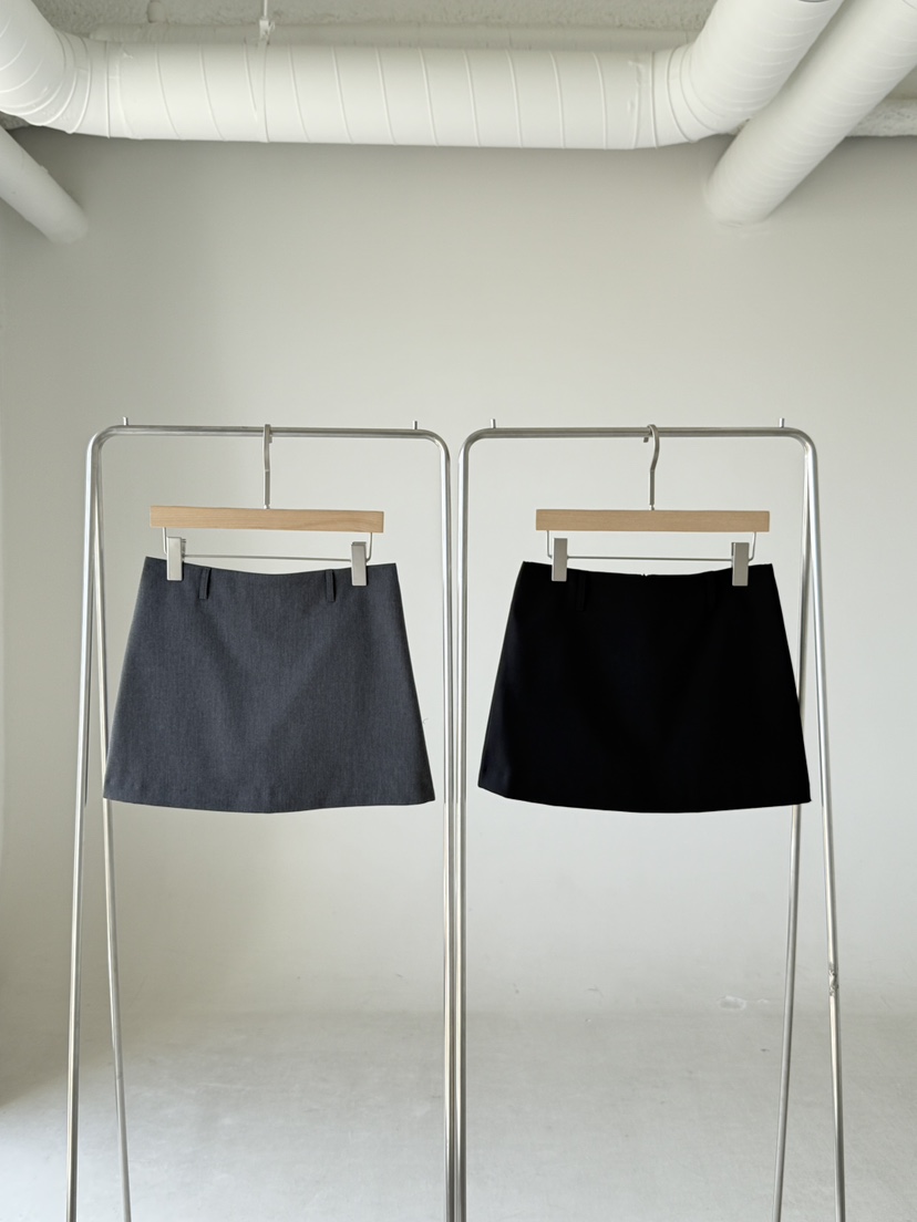 SANTAL韓國直郵實拍女裝新品時尚26春夏職業推薦休閑短裙SANTAL短裙