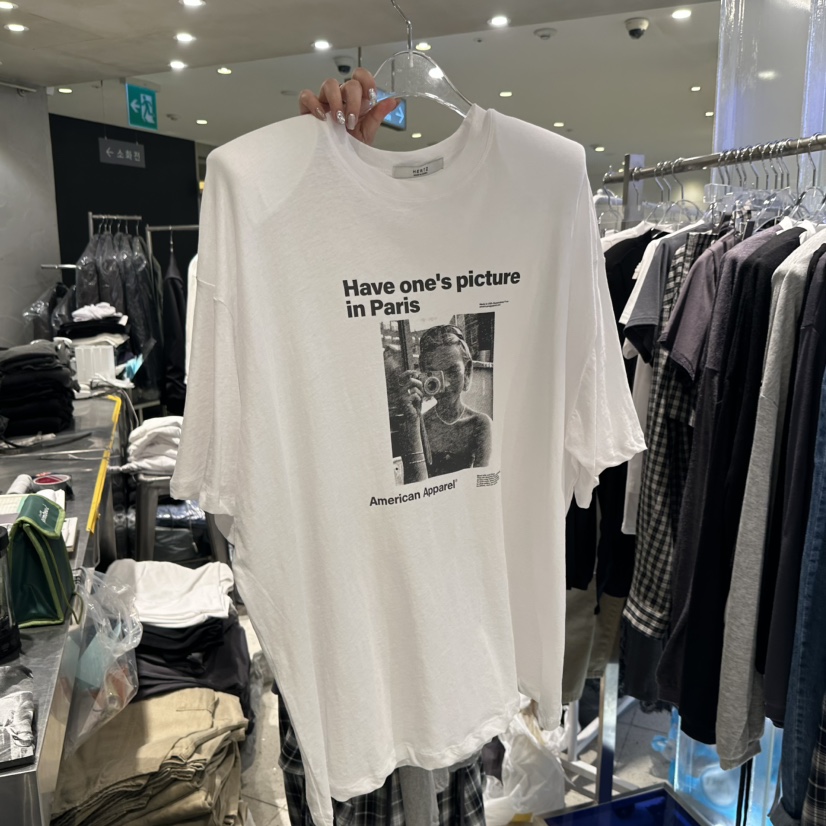 HERTZ-P韓國東大門直郵女裝新款人氣26春夏推薦職業休閑T恤HERTZ-PT恤圖色1