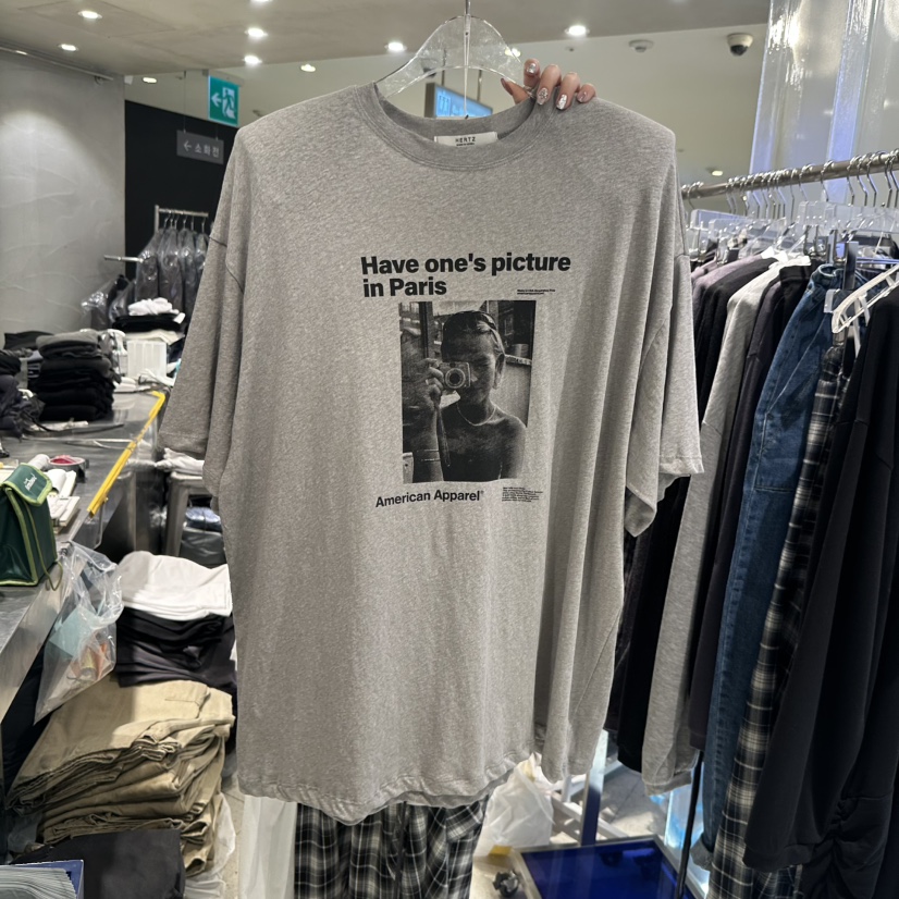 HERTZ-P韓國東大門直郵女裝新款人氣26春夏推薦職業休閑T恤HERTZ-PT恤圖色2