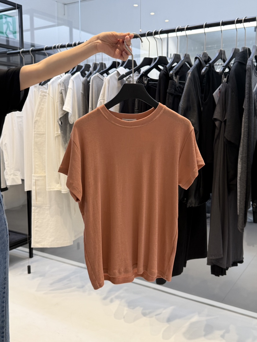 OSOO韓國東大門直郵女裝新款時尚熱賣休閑職業26春夏人氣T恤OSOOT恤圖色5