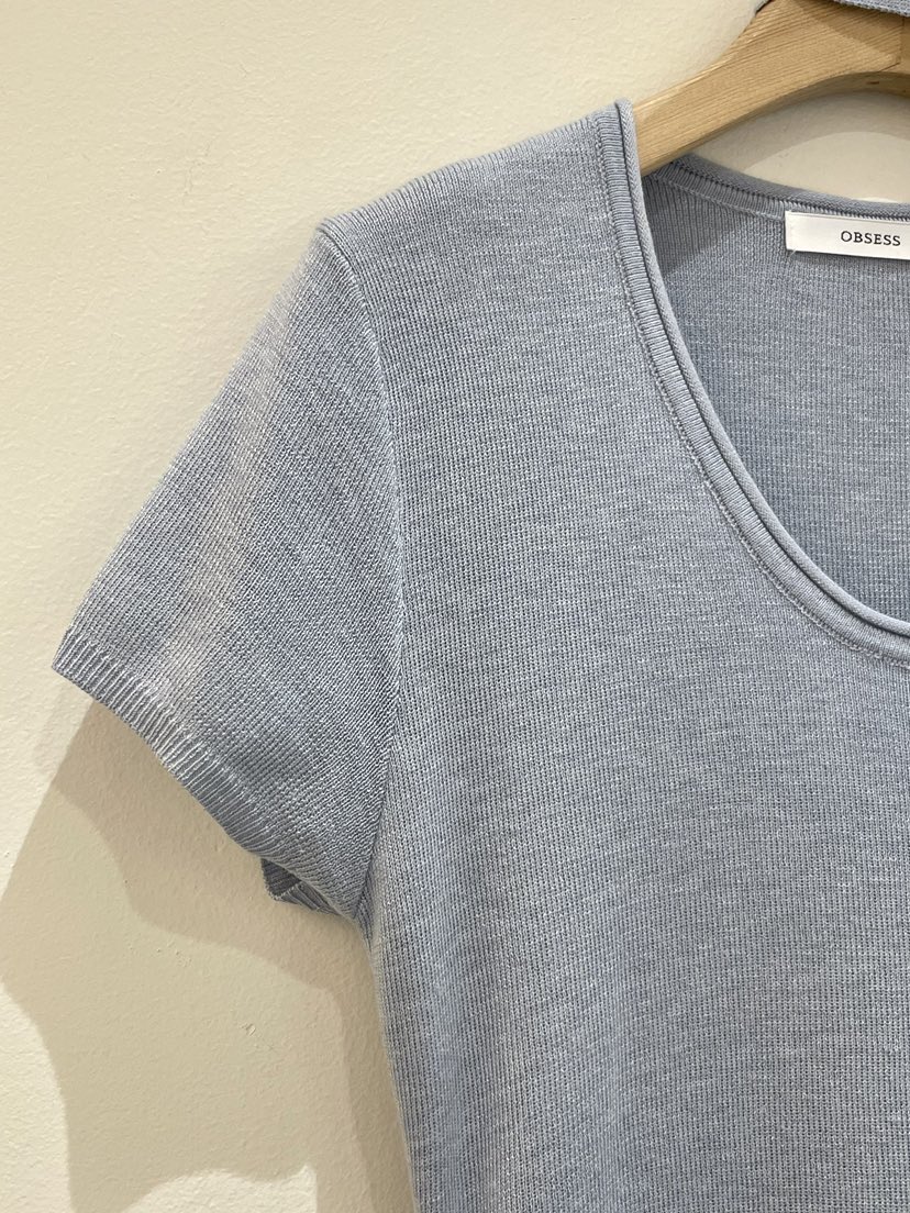 OBSESS韓國代購女士新品人氣職業26春夏推薦針織衫含脖帶OBSESS/EARLY BIRD針織衫