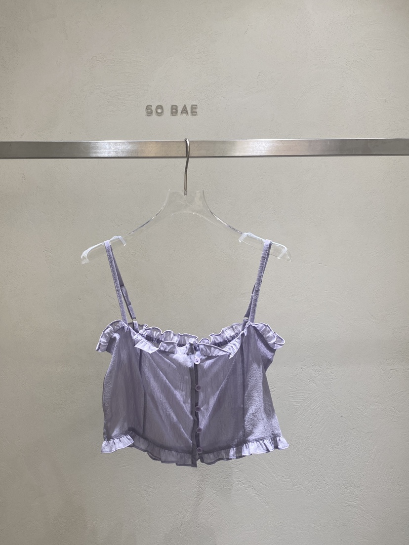 SO BAE韓國直郵實拍女士新款人氣時尚熱賣推薦26春夏吊帶背心SO BAE吊帶/背心圖色4