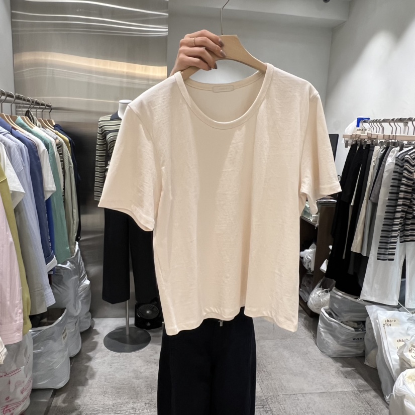 CHAE韓國東大門直郵女裝新品職業熱賣推薦人氣時尚26春夏T恤CHAET恤圖色2