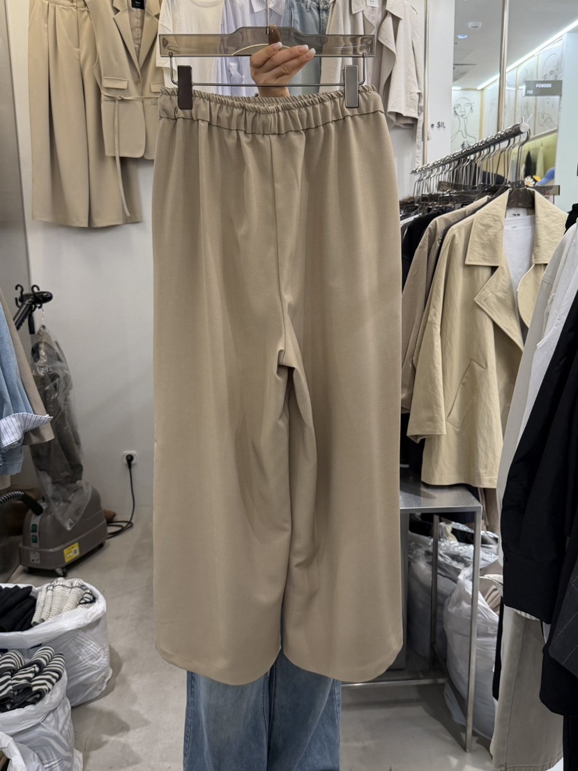 THE SIL韓國直郵實拍女士新品時尚人氣休閑推薦休閑褲褶裥THE SIL/1 2ILLY休閑褲