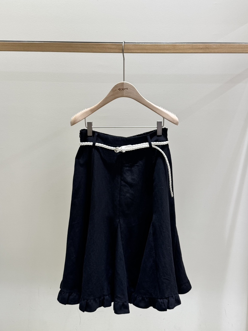 EUM韓國代購女士新品26春夏職業人氣推薦休閑時尚短褲亞麻EUM短褲圖色2