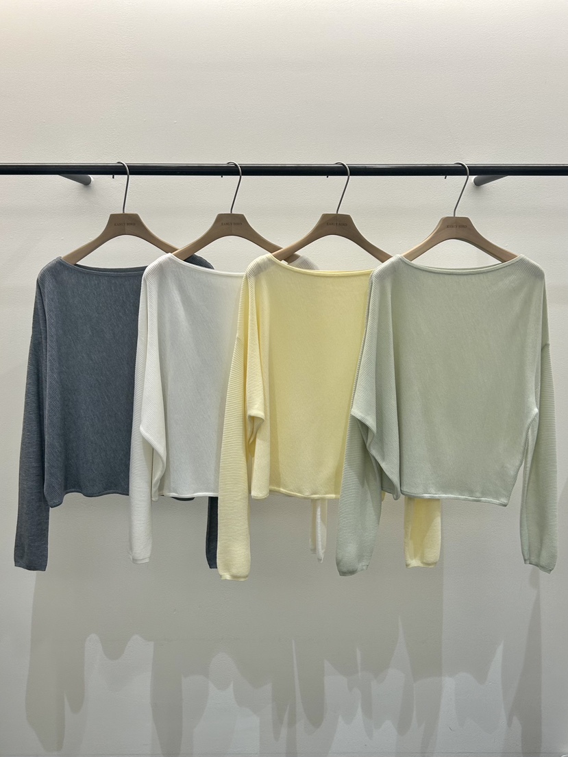 OBSESS韓國東大門直郵女裝新品休閑熱賣職業人氣26春夏針織衫OBSESS/EARLY BIRD針織衫