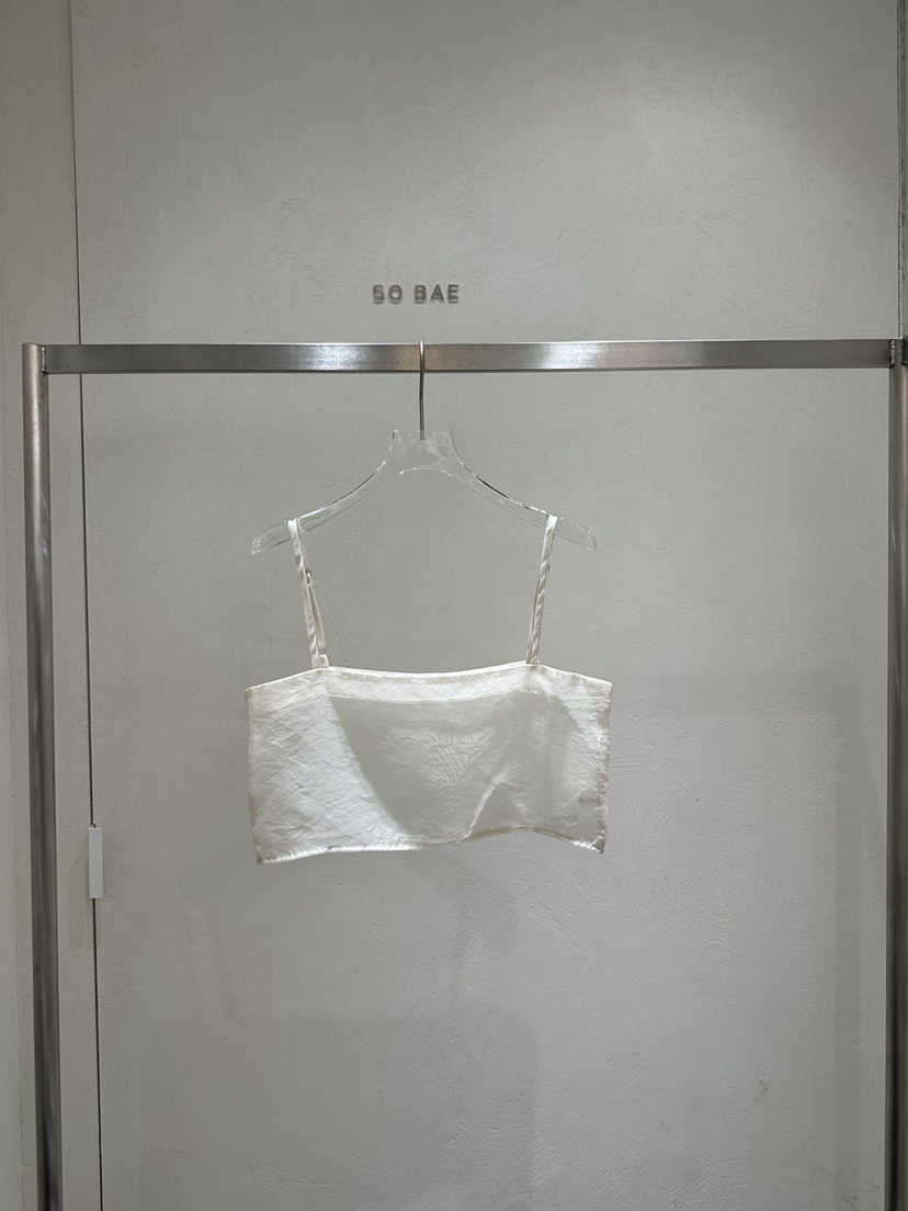 SO BAE韓國東大門代購女士新品推薦26春夏人氣職業吊帶背心SO BAE吊帶/背心圖色4奶油色