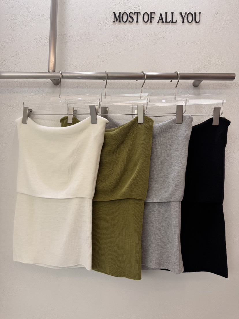 MOST OF ALL U韓國直郵女裝新品休閑人氣吊帶背心露肩MOST OF ALL U吊帶/背心