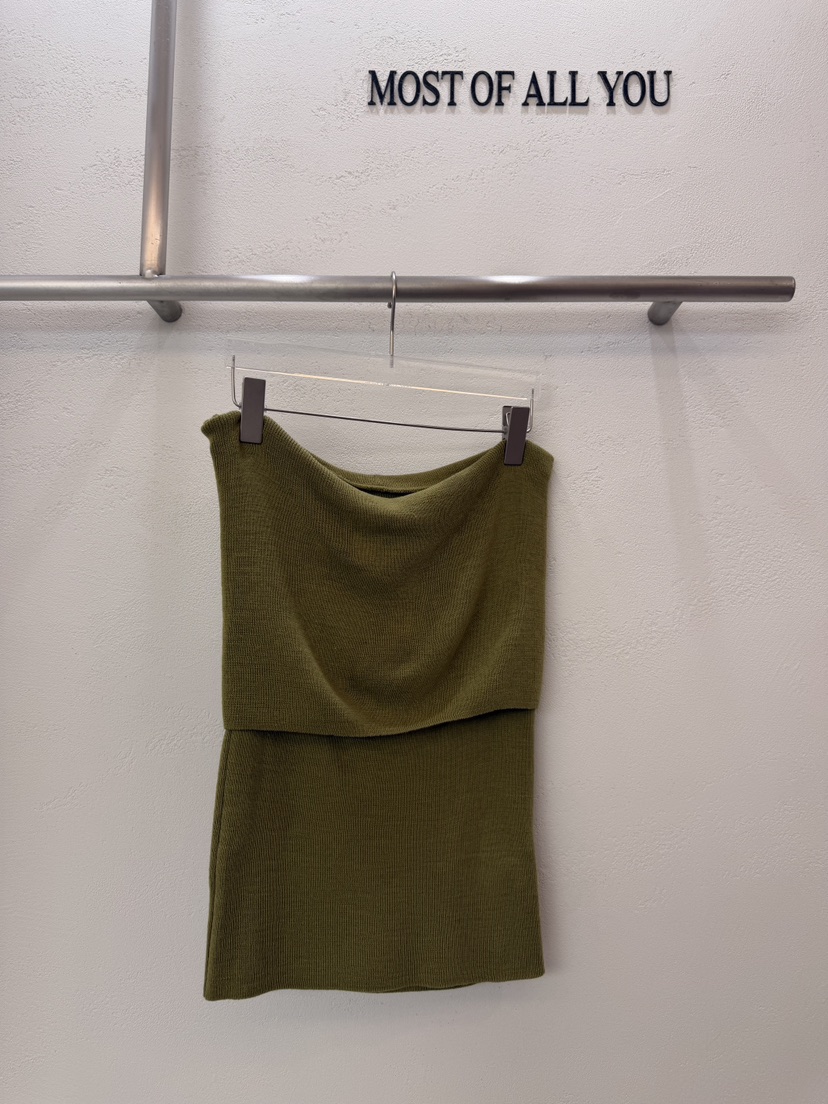 MOST OF ALL U韓國直郵女裝新品休閑人氣吊帶背心露肩MOST OF ALL U吊帶/背心圖色2